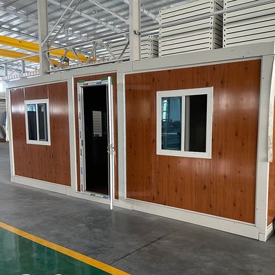 Casa de contêineres expansível para construção móvel Proteção ambiental reciclável