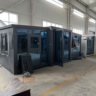 20FT Casa Prefabricada Multifunção Expansível Container Casa para Instalação Fácil e Imponível ao Vento