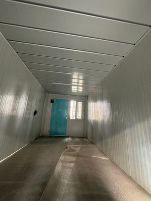 20/40 ft Reservatório dobrável à prova d'água Casa de layout personalizado Casa pré-fabricada para acomodação de trabalhadores de acampamento