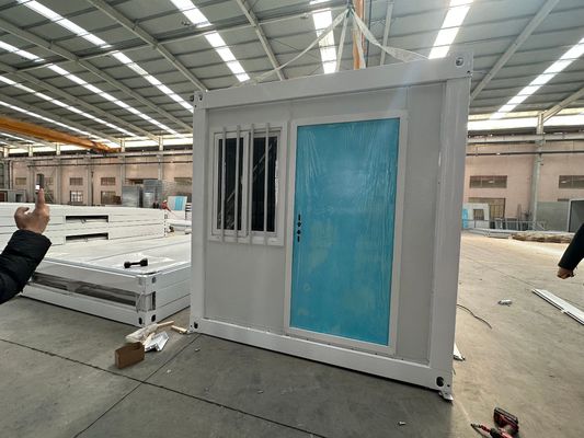 Casa de escritório modular com telhado impermeável e eletricidade padrão local