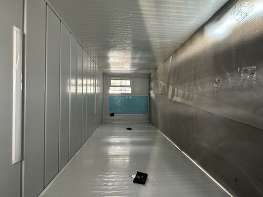 Casa de contêineres dobráveis de aço modular e portátil estilo de design eclético