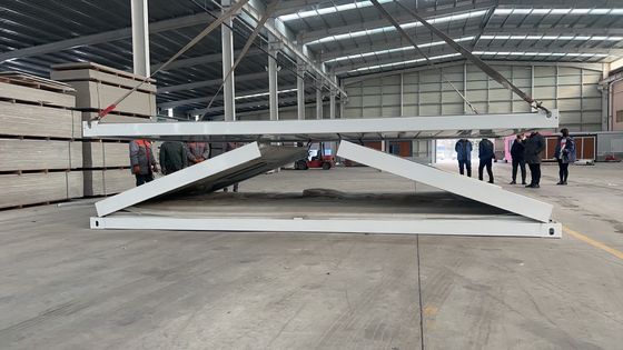 Casa de guarda escritório dobrável clássico luxo pré-fabricado pequena casa de contêiner pré-fabricado com 70% de vantagem de economia de tempo