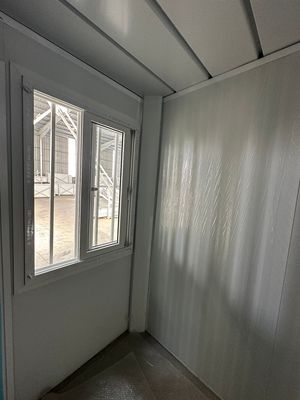 Mini pré-fabricada casa de contêineres dobrável habitação verde com janela de alumínio e placa de piso base