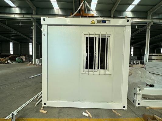 Casas modulares impermeáveis a incêndio resistentes a choques Casas de contêineres dobráveis flexíveis com design flexível