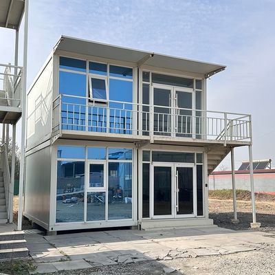 Instalações de lazer Casa pré-fabricada com casa de banho e cozinha Flat Pack Casa pequena Casa pré-fabricada Container House na Turquia