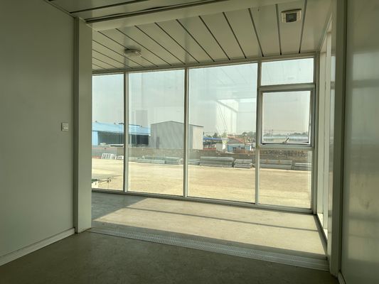 Casa de contêiner à prova d'água para Armazém 4 quartos Luxo Flat Pack Tiny Villa House