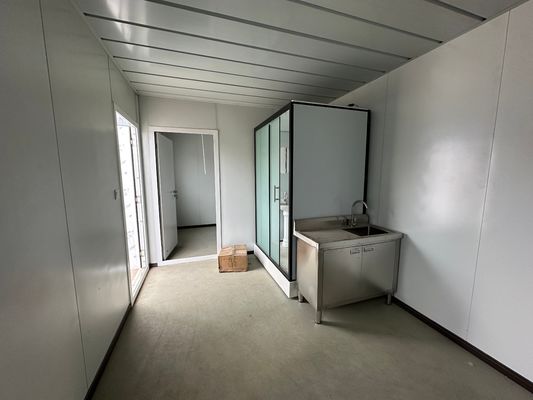 20FT/40FT Casas modulares personalizadas de baixo carbono Casa pré-fabricada para luxo Container de pacote plano Solução de economia de espaço