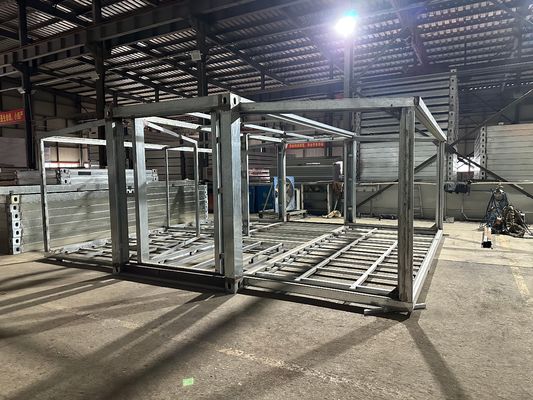 Espessura padrão Fácil de instalar Estrutura de aço Casa de contêiner de luxo 20ft 30ft 40ft pré-fabricada Casa de contêiner minúscula isolada