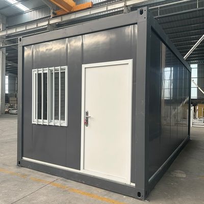15-30 anos Vida útil Casa de contêiner de luxo Casas de embalagem plana pré-fabricadas com cor personalizada