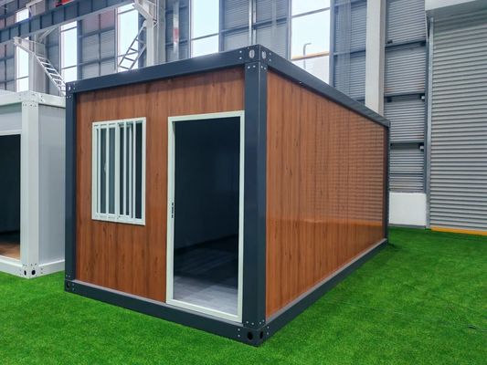 Porta de segurança Casa de contêineres modular exterior com cor personalizada e teto à prova d'água