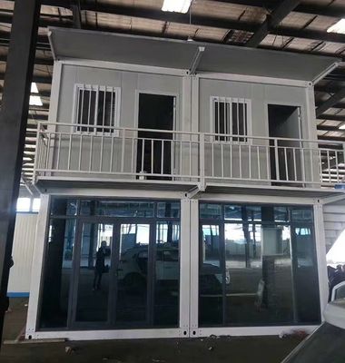 3 quartos Eco-friendly Modular Prefab Detachable Container House com Carport e design respirável