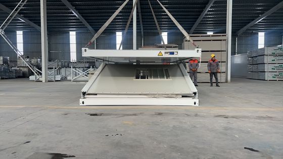 Espessura padrão Casa de contêineres de dois andares Casa de contêineres de 40 pés Casa pré-fabricada Prefabricada dobrável Casa pequena
