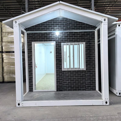 Rectangular Instalação rápida Container desmontável Escritório com estrutura de aço