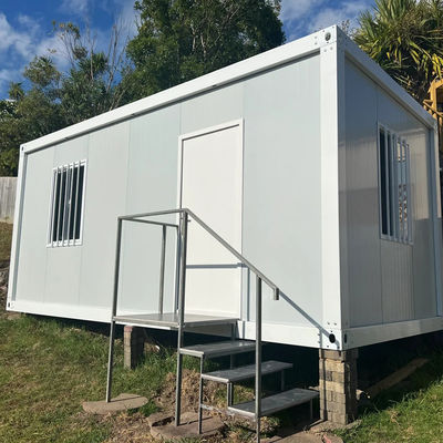 Kiosco fácil de montar Casas de contêineres desmontáveis modulares com espessura padrão