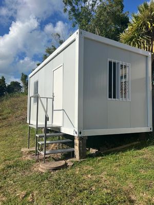 Kiosco fácil de montar Casas de contêineres desmontáveis modulares com espessura padrão