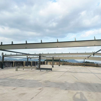 Q235/Q355 Oficina de armazenagem de aço pré-fabricada com desenho de engenheiro profissional e fácil instalação