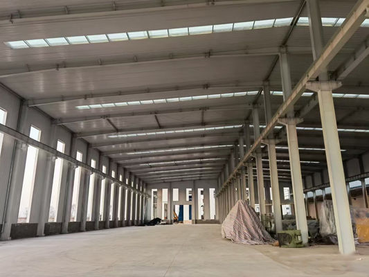 Construção rápida personalizada Q235/Q355 Estrutura de aço Edifício de oficina com projeto pré-fabricado e construção rápida