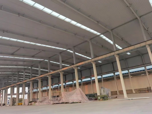 Construção rápida personalizada Q235/Q355 Estrutura de aço Edifício de oficina com projeto pré-fabricado e construção rápida