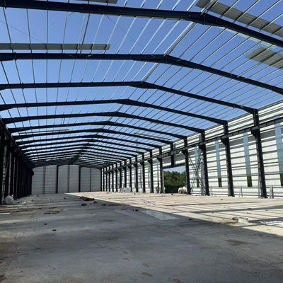 Construção rápida de estruturas pré-fabricadas de construção de aço para oficina de armazém com C.Z forma de aço canal Purlin na fonte