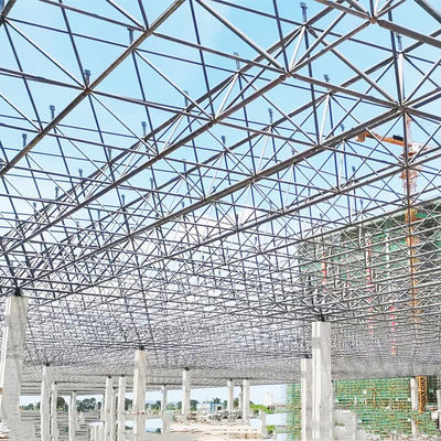 Armazém pré-fabricado de estruturas de aço com instalação fácil e janela de liga de alumínio