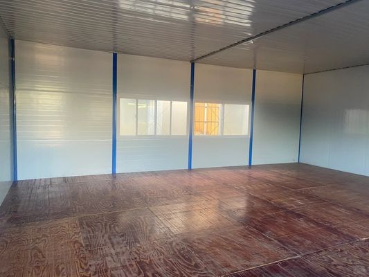 Fácil montagem e desmontagem Piso de madeira Casa pré-fabricada Alemanha 3 5 quarto para oficina Armazém Escritório de construção