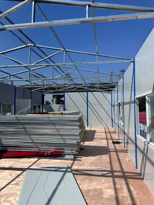 Casas Verdes Villas pré-fabricadas para poupança de energia de baixo carbono Casa de frango pré-fabricada reciclável Mini Casa pré-fabricada