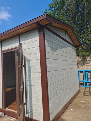 Casas Verdes Villas pré-fabricadas para poupança de energia de baixo carbono Casa de frango pré-fabricada reciclável Mini Casa pré-fabricada