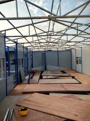 Casas Verdes Villas pré-fabricadas para poupança de energia de baixo carbono Casa de frango pré-fabricada reciclável Mini Casa pré-fabricada