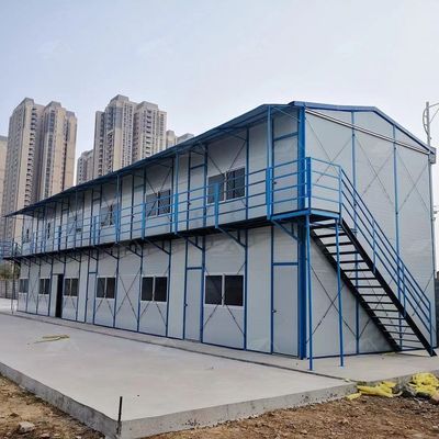 Casas pré-fabricadas personalizadas fabricadas em estufas e estrutura de aço leve para o mercado de Bangladesh