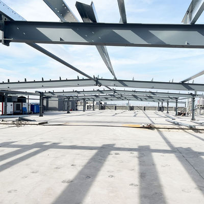 Fonte Edifício pré-fabricado de estrutura de aço de armazém com serviço de corte e janela de liga de alumínio com fácil instalação