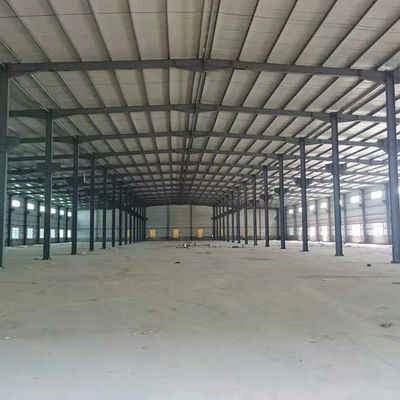 Instalação rápida Vantagem Estrutura de aço Armazém Oficina de pré-fabricação de grande comprimento