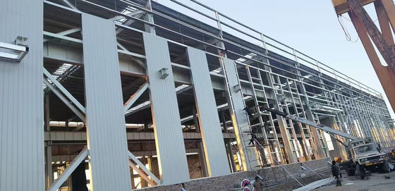 Armazém à prova d'água à prova de furacão Casa Modular Modular Metal Prefabricado Estrutura de Aço Edifício Bom Personalizado