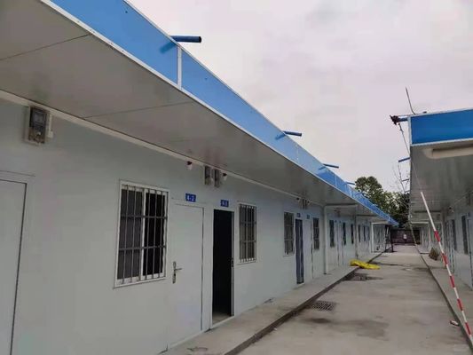 Casa de cápsula pré-fabricada com estrutura de aço leve