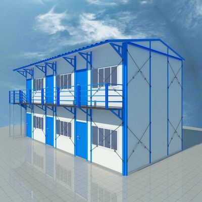 Casas pré-fabricadas de piso de madeira de estilo design costeiro