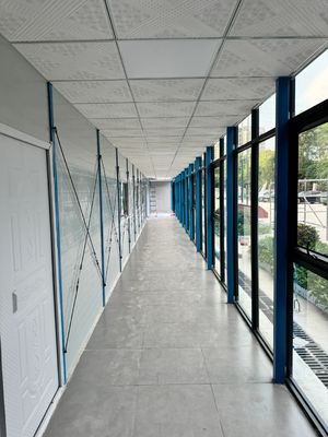 Casas pré-fabricadas de piso de madeira de estilo design costeiro