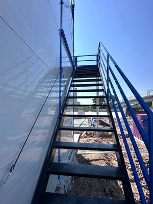 20FT/40FT Customizado pré-fabricado Steel Frame House Modular House para oficina Armazém Construção Escritório