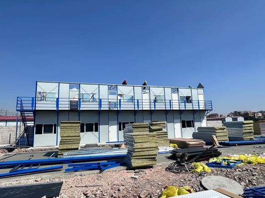 Casa residencial pré-fabricada de alumínio com estilo de design japonês e recursos de economia de energia