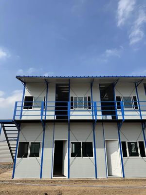 Casa residencial pré-fabricada de alumínio com estilo de design japonês e recursos de economia de energia