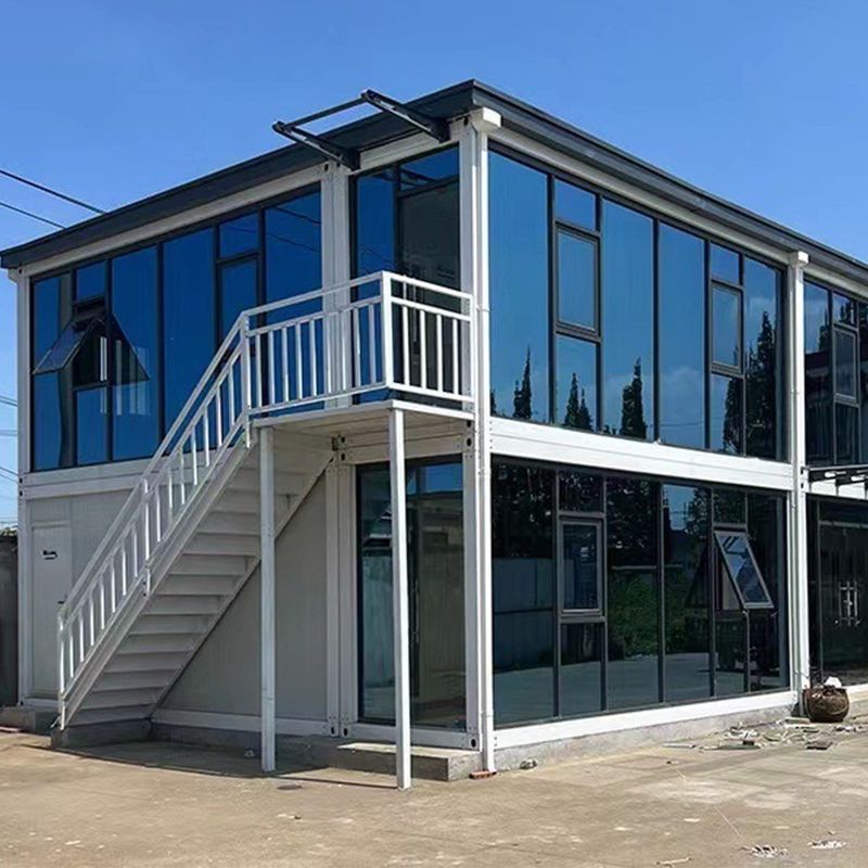 20Ft Sandwich Panel Casas de funcionários para hotel de profissional de casa de contêineres desmontáveis