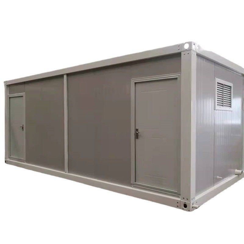 Final Banheiro Turístico Painel Prefabricado de Metal Esculpido Banheiro Público Portátil com Elétrico e Porta de Segurança Padrão Local