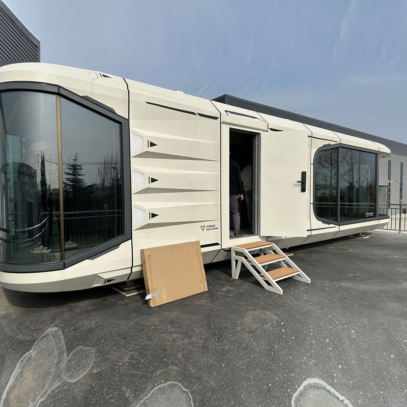 Fornecimento direto Casa pré-fabricada moderna Capsula de espaço cama Cabine de hotel com cor personalizada e estilo de design contemporâneo