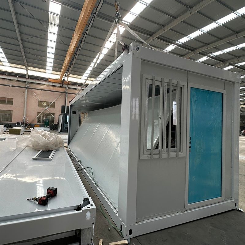 Container de transporte de design único Casas pequenas Casas pré-fabricadas com cor personalizada e multifunção em estilo de luxo