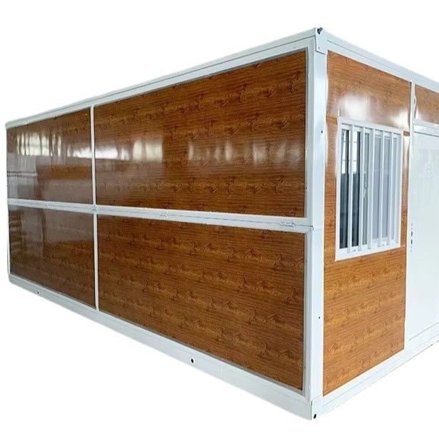 Container de transporte portátil dobrável Casas Base Piso Placa Piso 20ft pré-fabricado Casa dobrável Edifício móvel para o Inverno