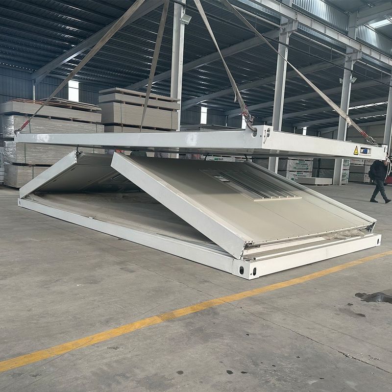 20ft 30ft 40ft ready made geração de aço estrutura de fibra de vidro telhado de contêiner dobrável casa para apartamento multiuso