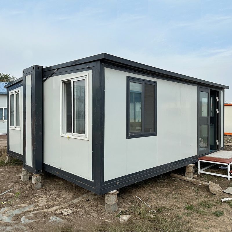20ft 40 Ft totalmente personalizado resistente ao fogo resistente à água painel de parede e estrutura de aço casa pré-fabricada para casa em casa casa hotel