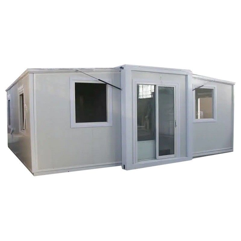 Casa de contêineres portátil de estrutura de aço para estilo de design contemporâneo pronta para se mover em 20ft 30ft 40ft