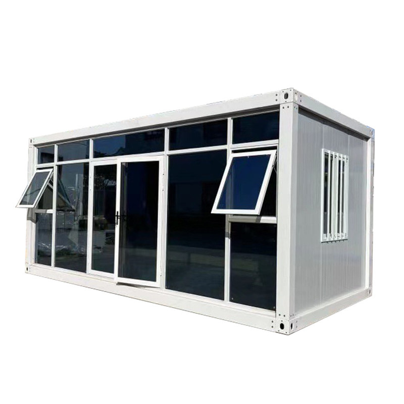 Cor personalizada 20 Ft Container Detachable Hotel com estrutura modular de aço e portavel pré-fabricado casa casa de contêineres