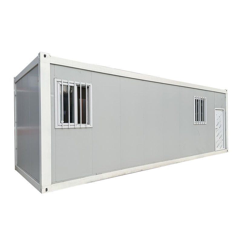 Casa de contêineres pré-fabricada de 20 pés 40 pés Moderno estilo simples Hotel de transporte de carga Casa de contêineres fácil de montar Casa de contêineres de embalagem plana