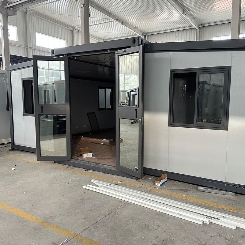 20FT/40FT montagem rápida personalizada luxo 3 quartos um banheiro pré-fabricados casas de contêineres expansíveis transporte e carga