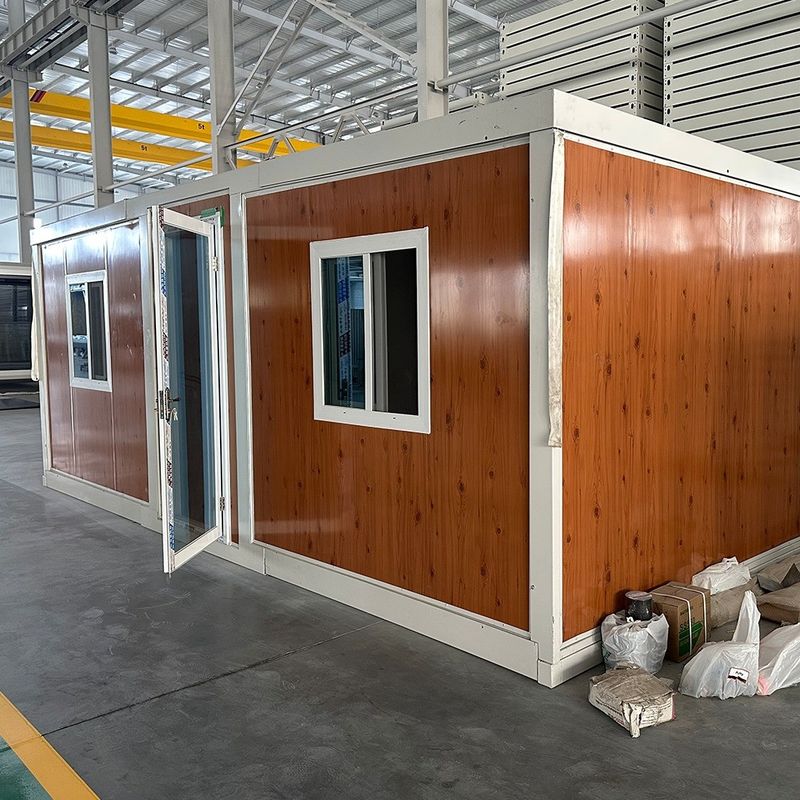 Edifício de escritórios Container portátil estendível Casa 20Ft Casas pré-fabricadas Casa de contêineres expansível com design de layout livre